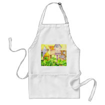 Bird Houses Apron