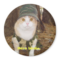 Bird Hunter magnets by myrtieshuman Bird Hunter magnets