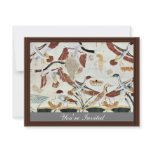 Bird Hunting Detail By Maler Der Grabkammer Des Na Custom Invites