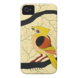 bird in a tree iPhone 4 Case-Mate cases