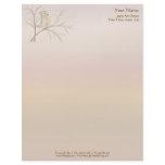 Bird in a Tree Letterhead {Rainbow, Pg 1}