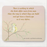 Bird in a Tree Mousepad