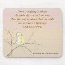 Bird in a Tree Mousepad