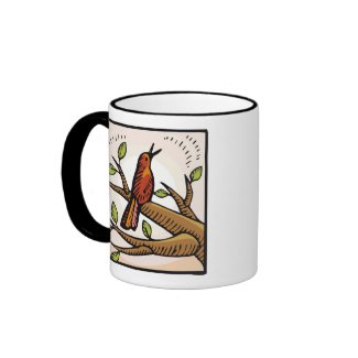 Bird in a Tree mug