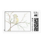 Bird in a Tree Postage Stamp