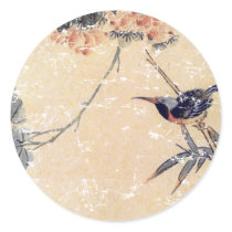 Bird in Bamboo Sticker