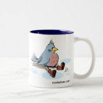 Bird in Boots mugs