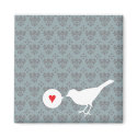 Bird in Love magnet