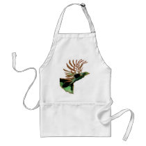 Bird in Motion aprons