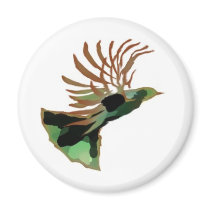 Bird in Motion magnets by Freeloader Bird in Motion magnets