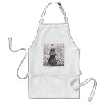 Bird Lady Fun with the Pigeons aprons