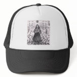 Bird Lady Fun with the Pigeons hats