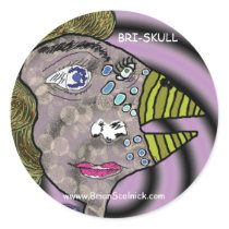 bird-lady Sticker by briskull bird-lady Sticker