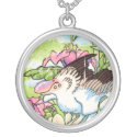 Bird Lizard Chimera necklace