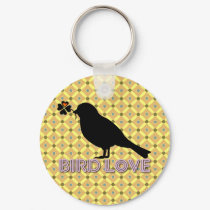 Bird Love Keychain