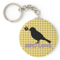Bird Love Keychain