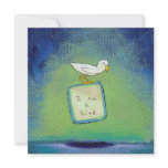 Bird lover art fun unique painting about identity custom invites