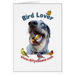 Bird Lover Dog Cards