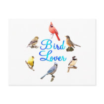 Bird Lover postcards