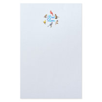 Bird Lover stationery