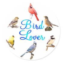 Bird Lover Sticker