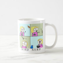 Bird Nerd Coffee Mugs