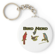 Bird Nerd Key Chain