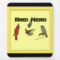 Bird Nerd Mousepad