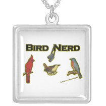 Bird Nerd Pendant