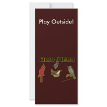 Bird Nerd Custom Rack Cards