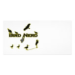 Bird Nerd Silhouette photo cards