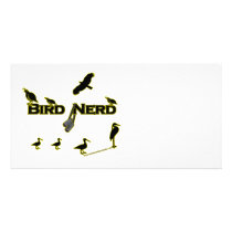 Bird Nerd Silhouette Photo Cards
