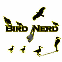 Bird Nerd Silhouette Photo Cut Out