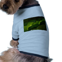 Bird nest, ferns dog tshirt