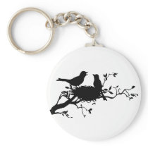 Bird Nest Key Chains