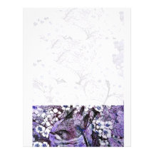 BIRD NEST ,white blue Letterhead