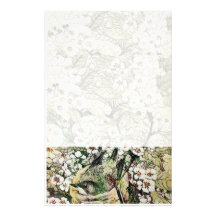 BIRD NEST ,white brown green yellow Stationery