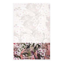 BIRD NEST ,white red pink Stationery