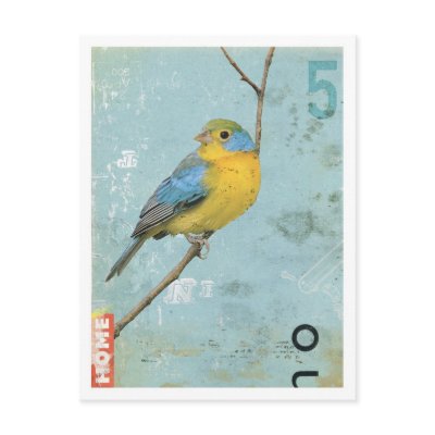 Bird No.5 Post Cards by KareemRizk