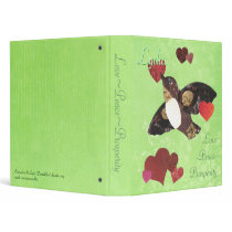 Bird of Love Binder (small) by Customizables Bird of Love Binder (small)