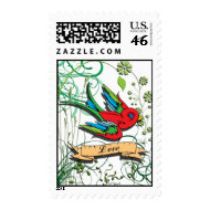 Bird of Love Stamp stamp