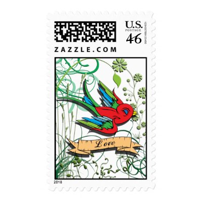 Bird of Love Stamp by garmsink