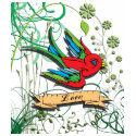 Bird of Love t-shirts