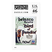 Bird OF Paradise 1939 WPA Postage