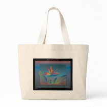 Bird of Paradise Canvas Bags