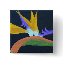 Bird Of Paradise Button