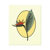 Bird of Paradise canvas prints