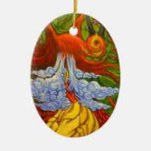 Bird Of Paradise Christmas Ornament