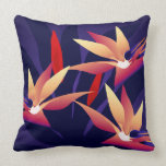 Bird of Paradise Floral American Mojo Pillow