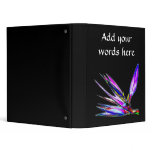 Bird of Paradise Flower (Colored Foil Effect) binders